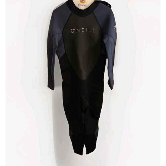 O'Neill Reactor 3/2mm Back Zip Full Wetsuit - Men's - Large / Black/Slate - Picture 1 of 10